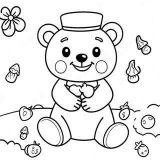 Page A Colorier Gummy Bear Wonderland 20633-4505