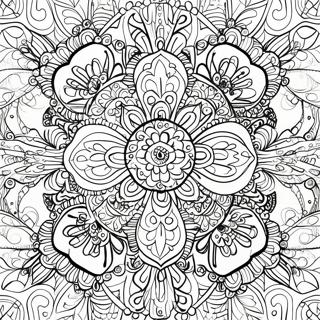 Page A Colorier De Croix Mandala Complexe 20916-4567