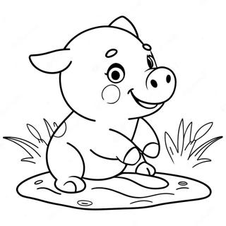 Cochon Pages À Colorier