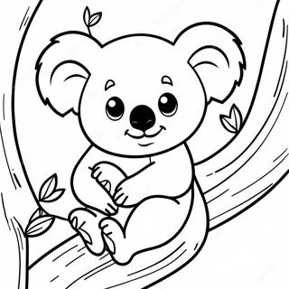 Koala Pages À Colorier