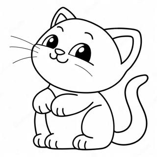 Page A Colorier De Chaton Joueur 2171-782