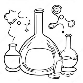 Page A Colorier De Laboratoire De Chimie Colore 23492-5122