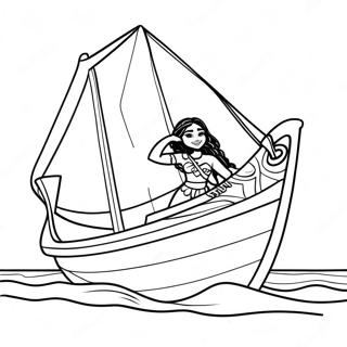 Moana Pages À Colorier