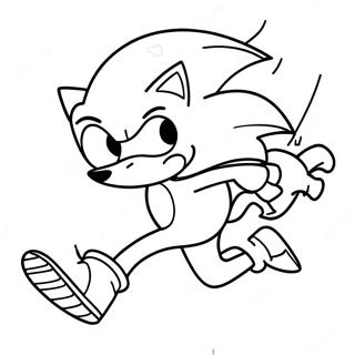 Super Sonic Pages À Colorier