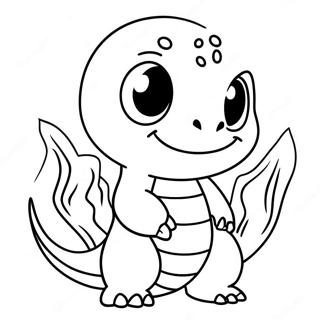 Page A Colorier De Charmander Mignon 27086-5896