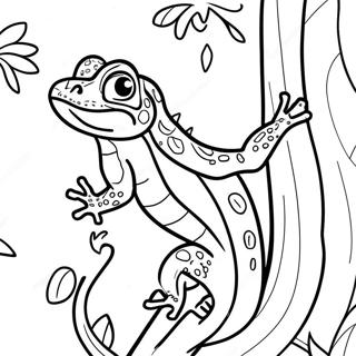 Lézard Pages À Colorier