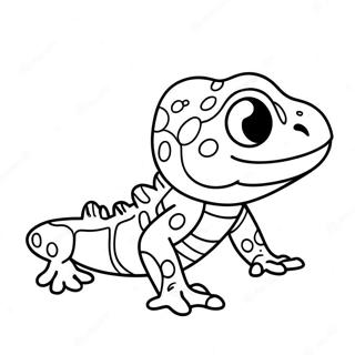 Page A Colorier De Bebe Lezard Mignon 27193-5918