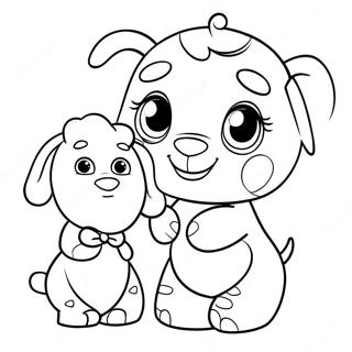 Page A Colorier De Doc Mcstuffins Avec Lambie 27294-5934