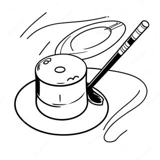 Page A Colorier De Palet De Hockey Dynamique En Mouvement 27476-5979