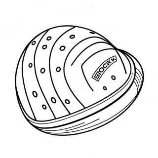 Page A Colorier De Palet De Hockey Dynamique En Mouvement 27476-5980