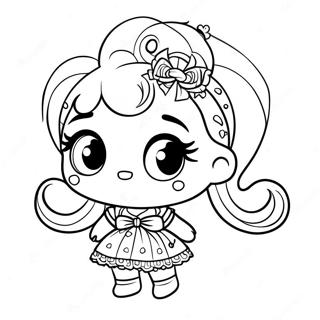 Dessin A Colorier De Poupee Lol Surprise Etincelante 2751-161