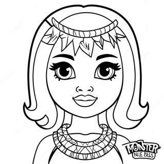 Monster High Pages à colorier