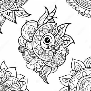 Tatouage Pages À Colorier