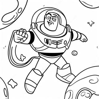 Page A Colorier De Buzz Leclair Dans Lespace 28396-6175