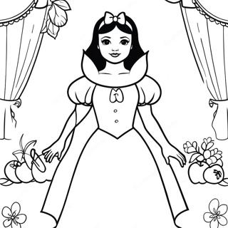 Blanche-Neige Pages à colorier