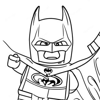 Page A Colorier De Lego Batman En Action 29294-6375