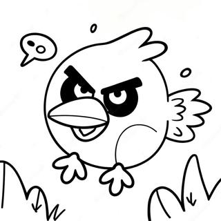 Angry Birds Pages À Colorier