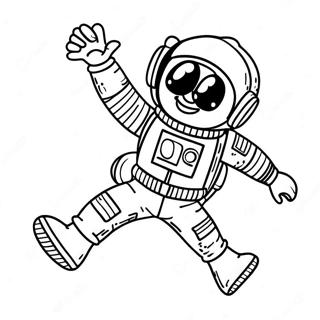 Astronaute Pages à colorier