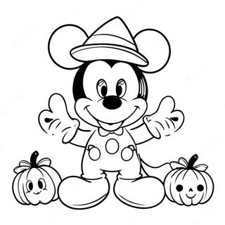 Disney Halloween Pages À Colorier