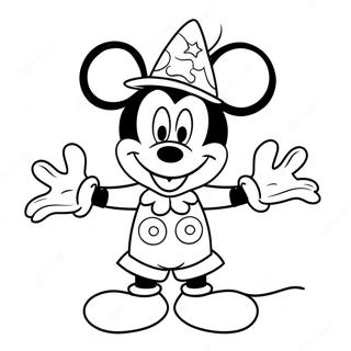 Page A Colorier De Mickey Mouse En Costume Dhalloween 30216-6574