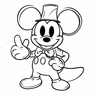 Page A Colorier De Mickey Mouse En Costume Dhalloween 30216-6575