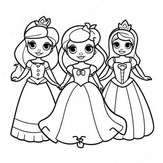 Page A Colorier Des Princesses Disney En Costumes Dhalloween 30217-6578