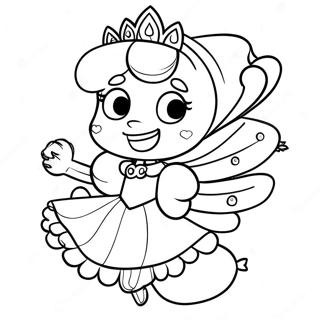 Princesse Daisy Pages À Colorier