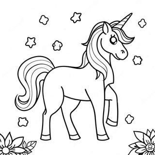 Page A Colorier De La Licorne Magique 31184-6796