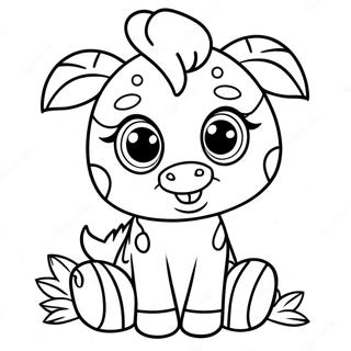 Page A Colorier De Bebe Zebre Mignon 32019-6974