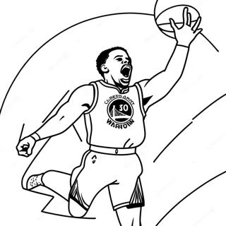 Steph Curry Pages à colorier