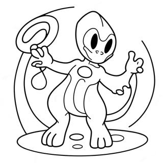 Page A Colorier De Mewtwo Avec Des Pouvoirs Psychiques 33074-7219