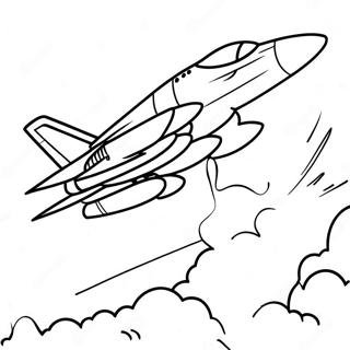 Jet Rapide Volant Haut Page A Colorier 33165-7237