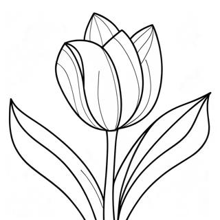 Page A Colorier De Tulipe Majestueuse Unique 33887-7398