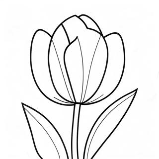 Tulipe Pages à colorier