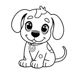 Page A Colorier Du Chiot De Blues Clues 34341-7496