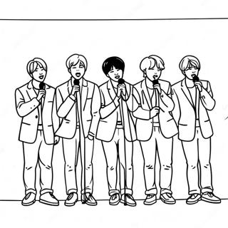 Bts Pages À Colorier