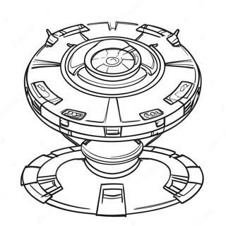 Aire De Bataille Beyblade Page A Colorier 34618-7553