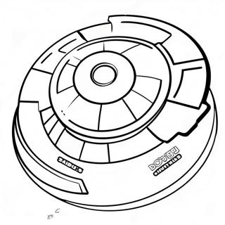 Aire De Bataille Beyblade Page A Colorier 34618-7555