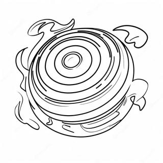 Beyblade Tournant En Action Page A Colorier 34619-7557