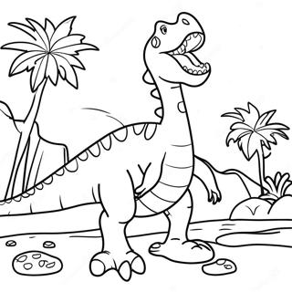 Spinosaurus Pages À Colorier