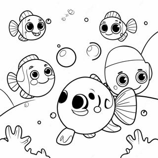 Bubble Guppies Pages À Colorier