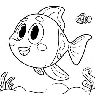 Page A Colorier Aventure Coloree Des Bubble Guppies 35514-7756