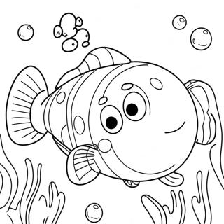 Page A Colorier Amusement Sous Marin Des Bubble Guppies 35515-7758