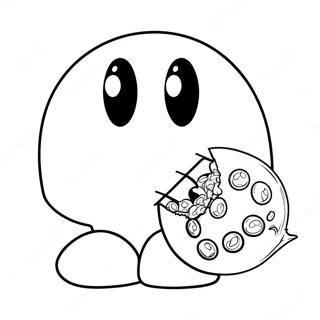 Page A Colorier De Pac Man Mangeant Des Points 35870-7835