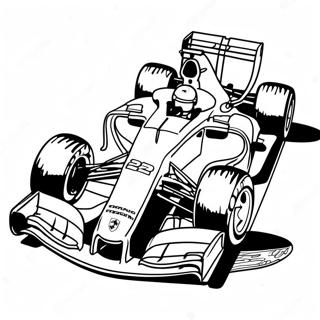 Page A Colorier De La Ferrari F1 En Action 35968-7861