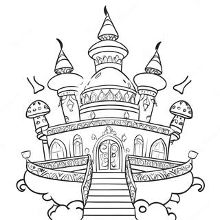 Palais Scintillant De Shimmer Et Shine Page A Colorier 36424-7970