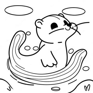 Loutre Pages À Colorier