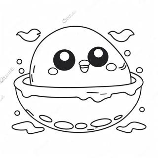 Gudetama Avec Des Lunettes De Soleil Page A Colorier 39373-8608