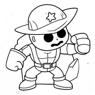 Page A Colorier De Bataille De Personnage Brawl Stars 40265-8794