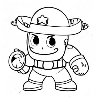 Page A Colorier De Bataille De Personnage Brawl Stars 40265-8795